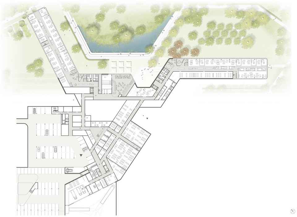 aldi nord campus by baid architekten