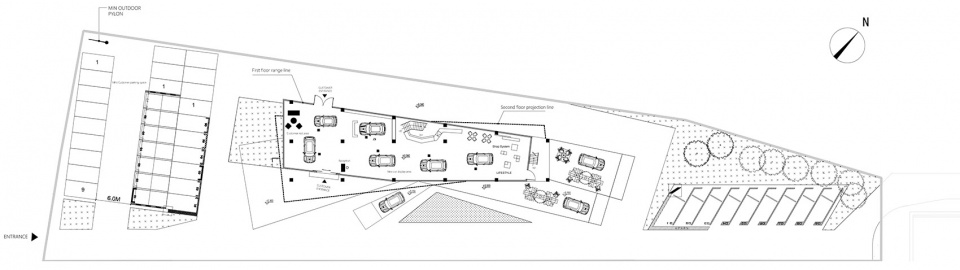 chengdu baochuang mini showroom complex china by archihope