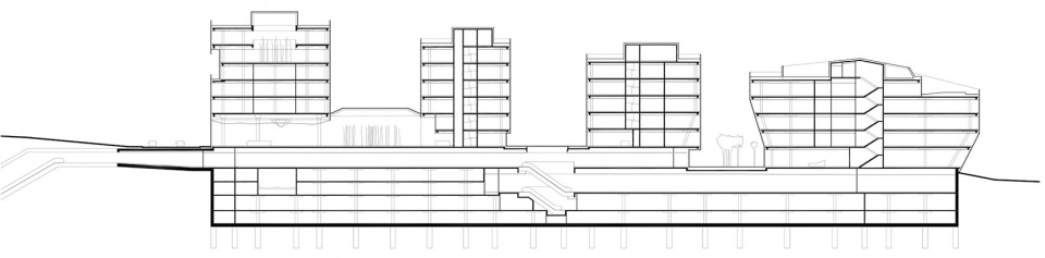 borislavka centre by aulik fiser architekti