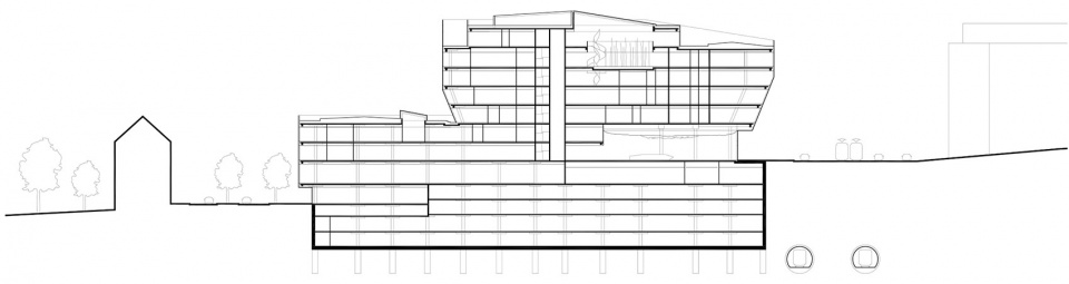 borislavka centre by aulik fiser architekti
