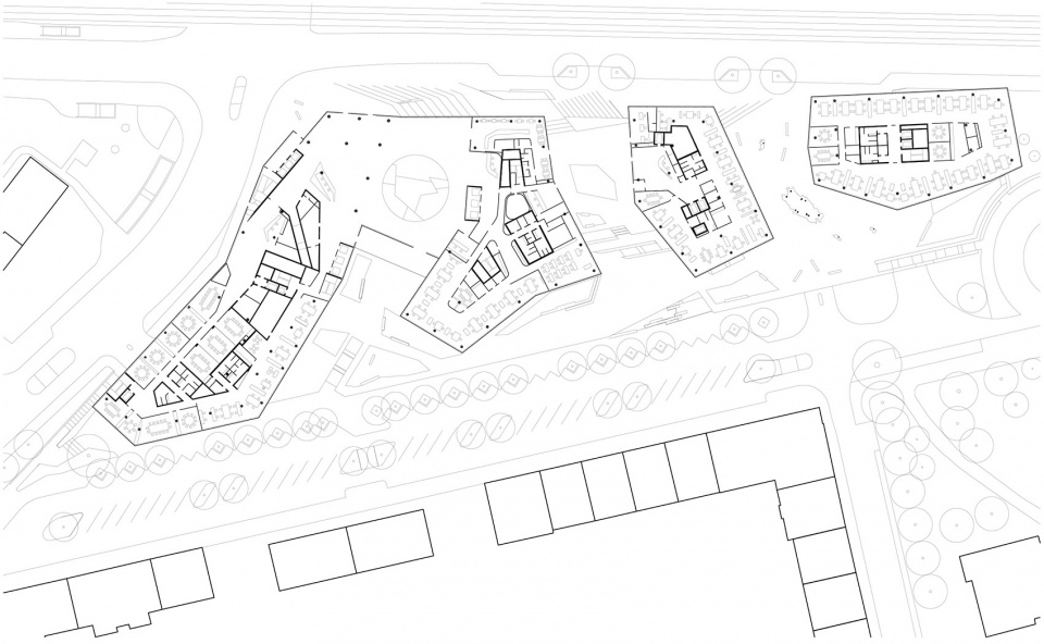 borislavka centre by aulik fiser architekti