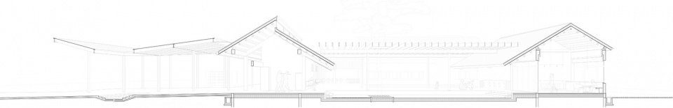 northwest visitor centre jiabei country park by atelier z