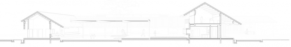 northwest visitor centre jiabei country park by atelier z