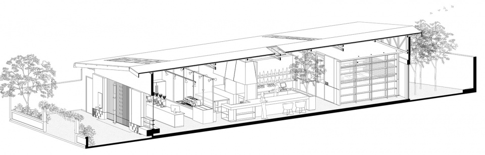 gimme shelter cafe and workshop thailand by housescape design lab