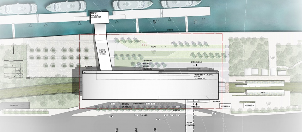 The Pazhou Hong Kong Macao Passenger Port XAA