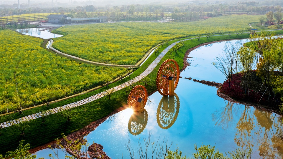 huhaitang park reconstruction project china by cccc fhdiengineering co ltd shanghai chidi studio
