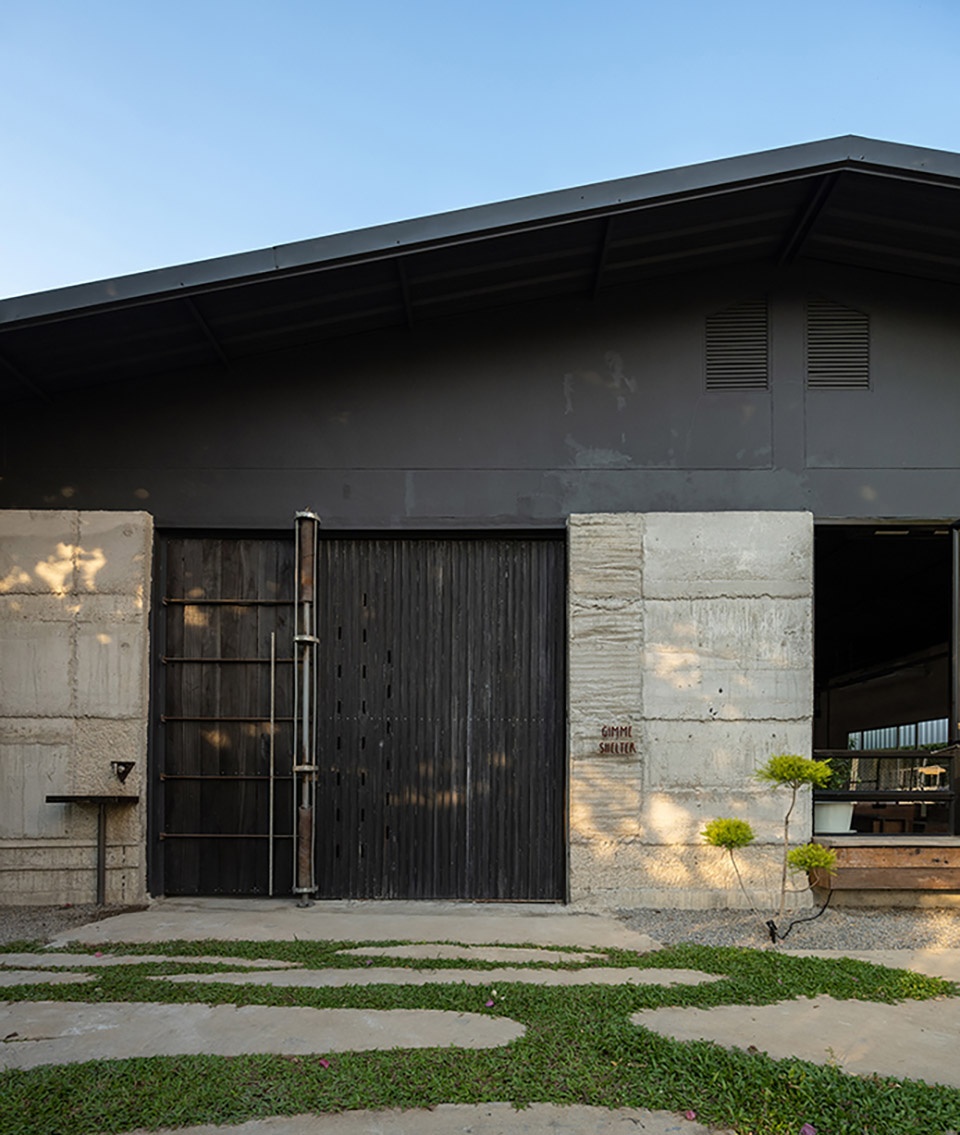 gimme shelter cafe and workshop thailand by housescape design lab