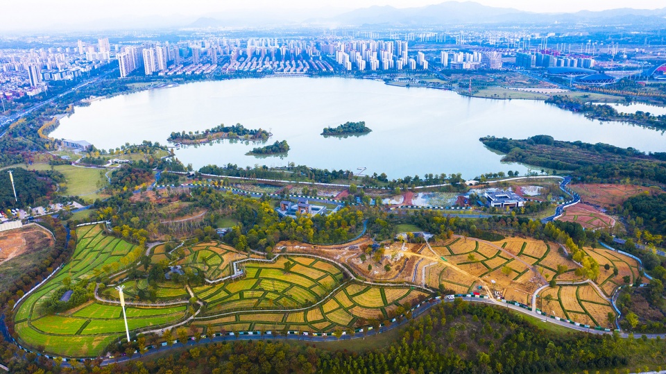 huhaitang park reconstruction project china by cccc fhdiengineering co ltd shanghai chidi studio