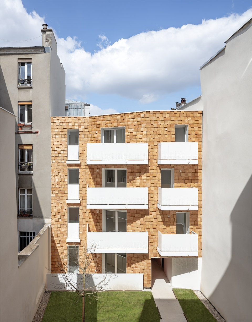 street and garden paris by rh architecture