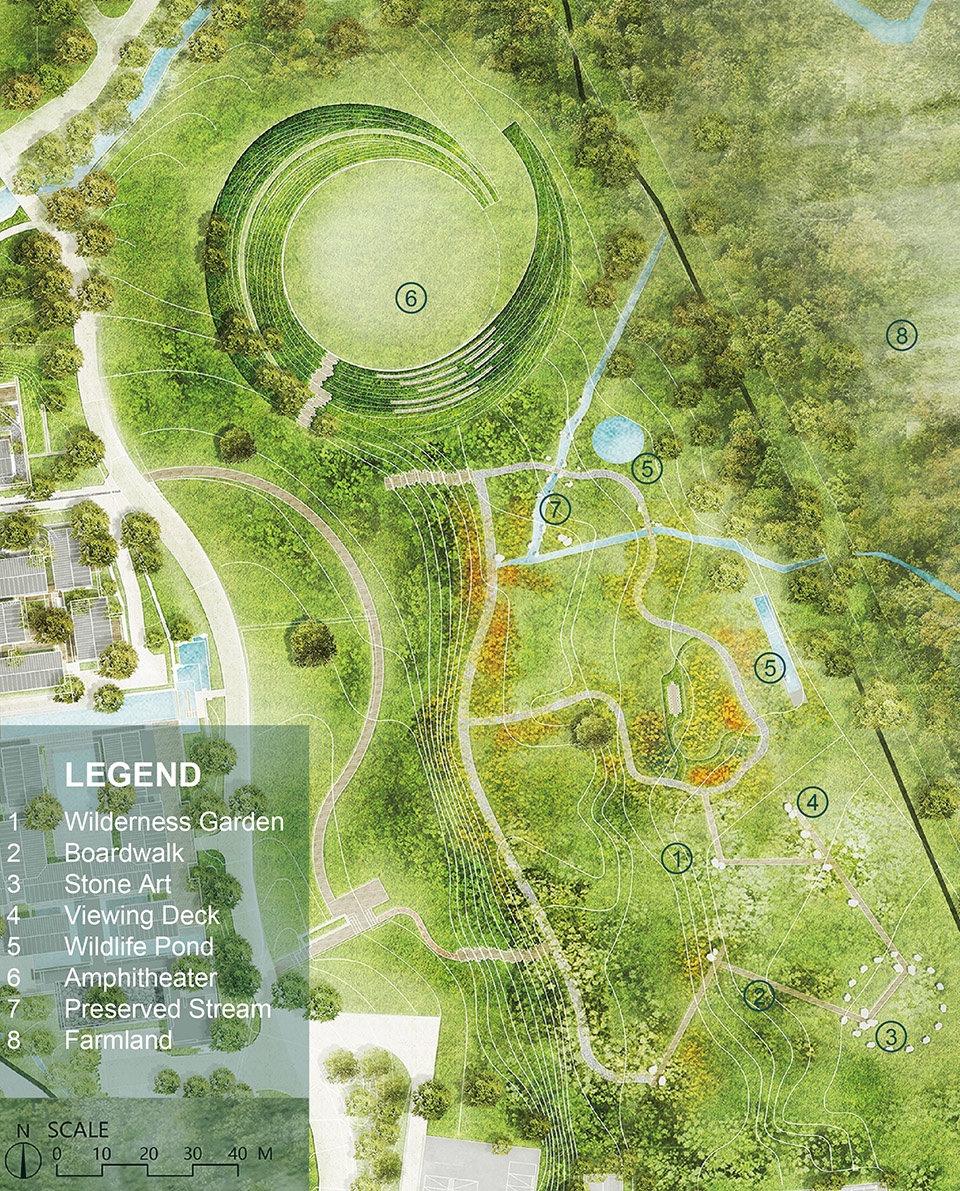 Wilderness Garden and Amphitheater Zscape