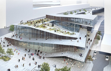 Saint-Denis Pleyel车站，巴黎 / 隈研吾建筑都市设计事务所