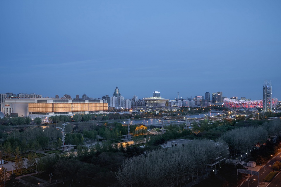 chinese traditional culture museum in beijing by gmp