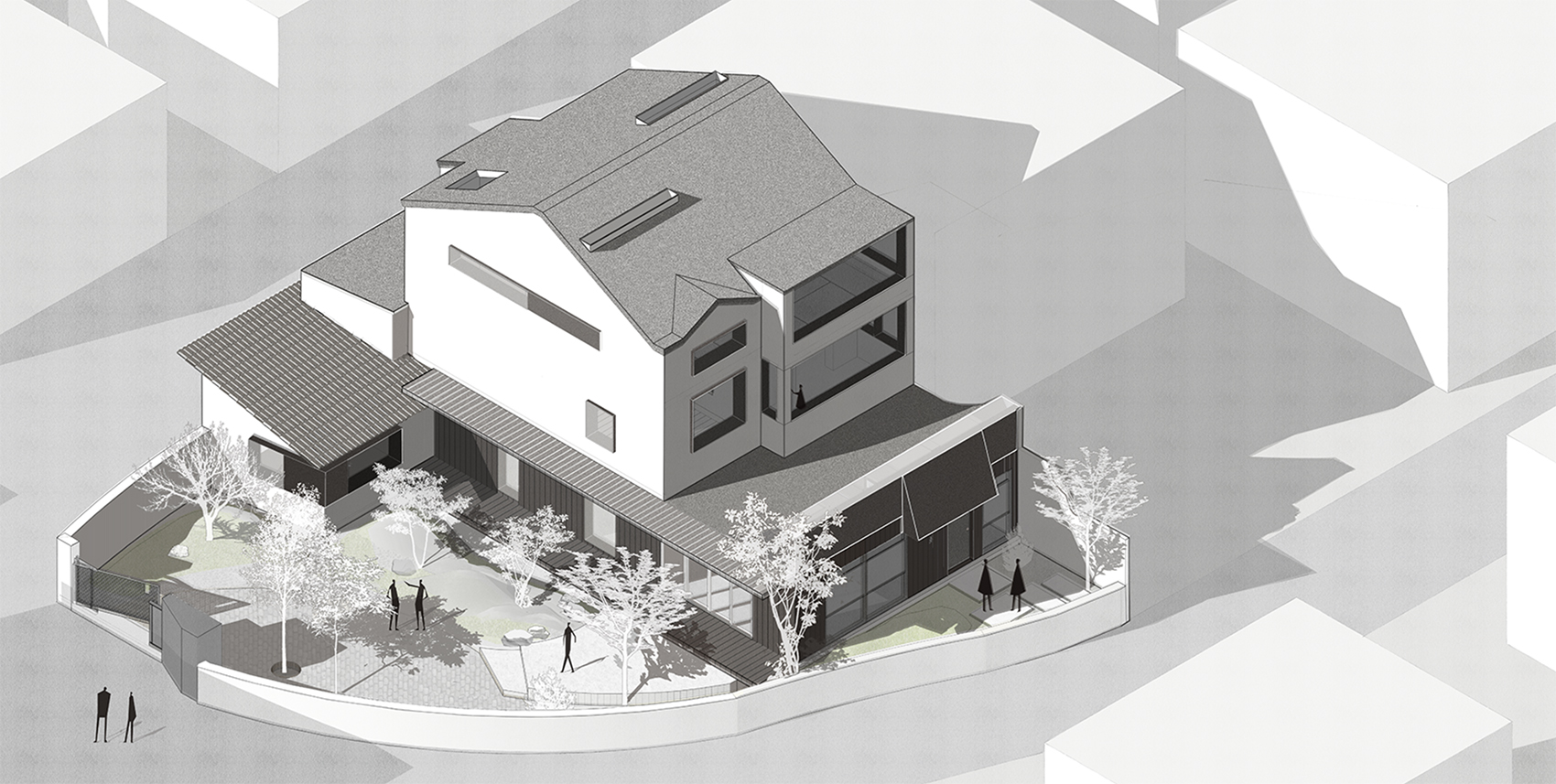 Cumo Tea house, China by Hangzhou mountain soil Interior Design Co