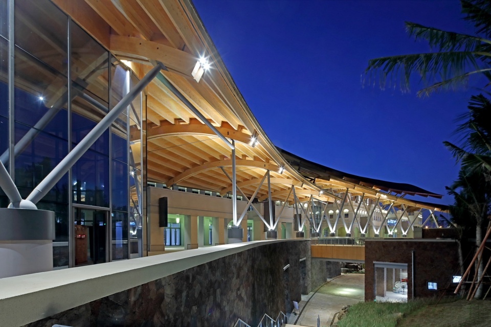 haikou citizen and tourist center land based rationalism