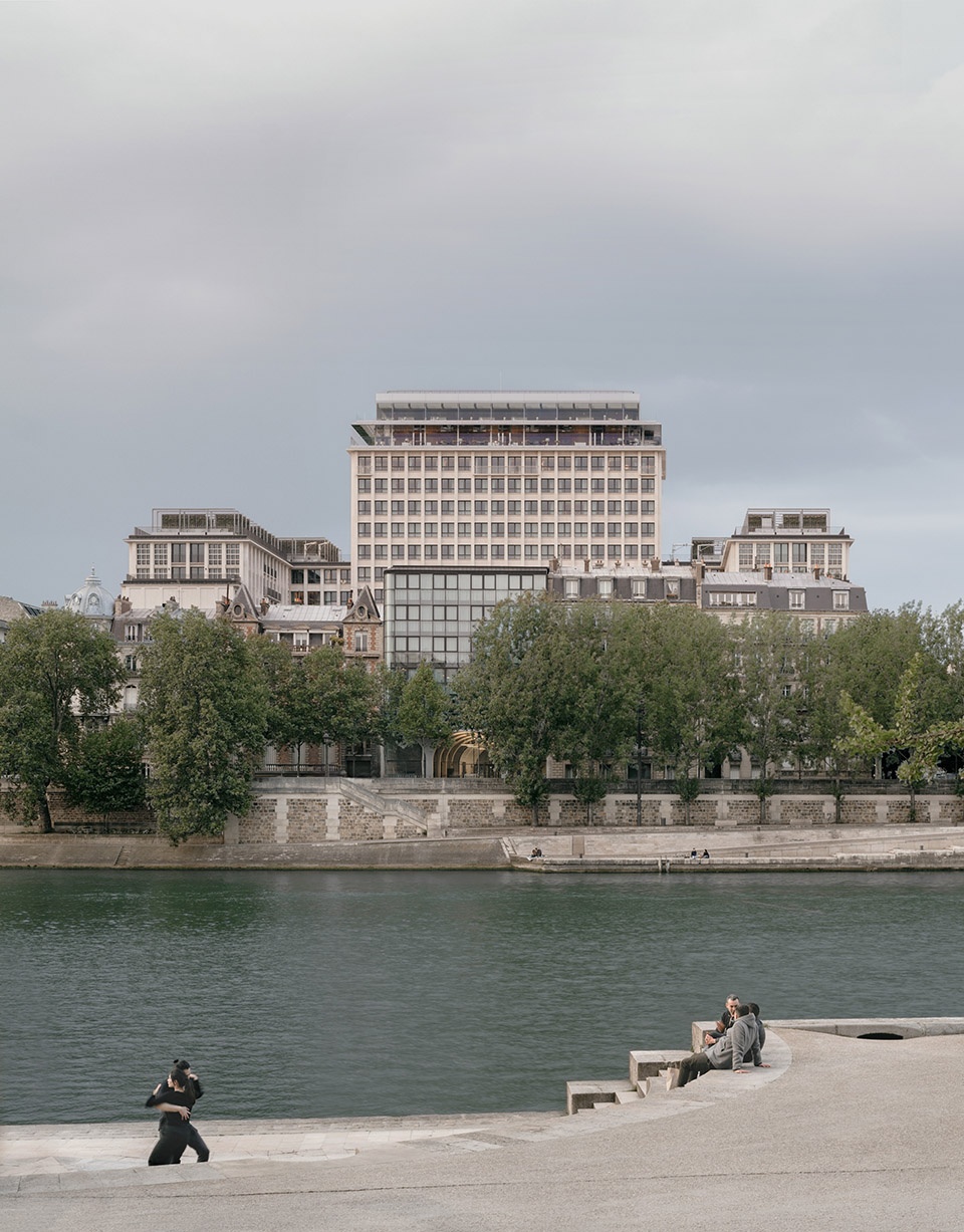 Morland Mixit Capitale Paris by David Chipperfield Architects Berlin Calq Architecture