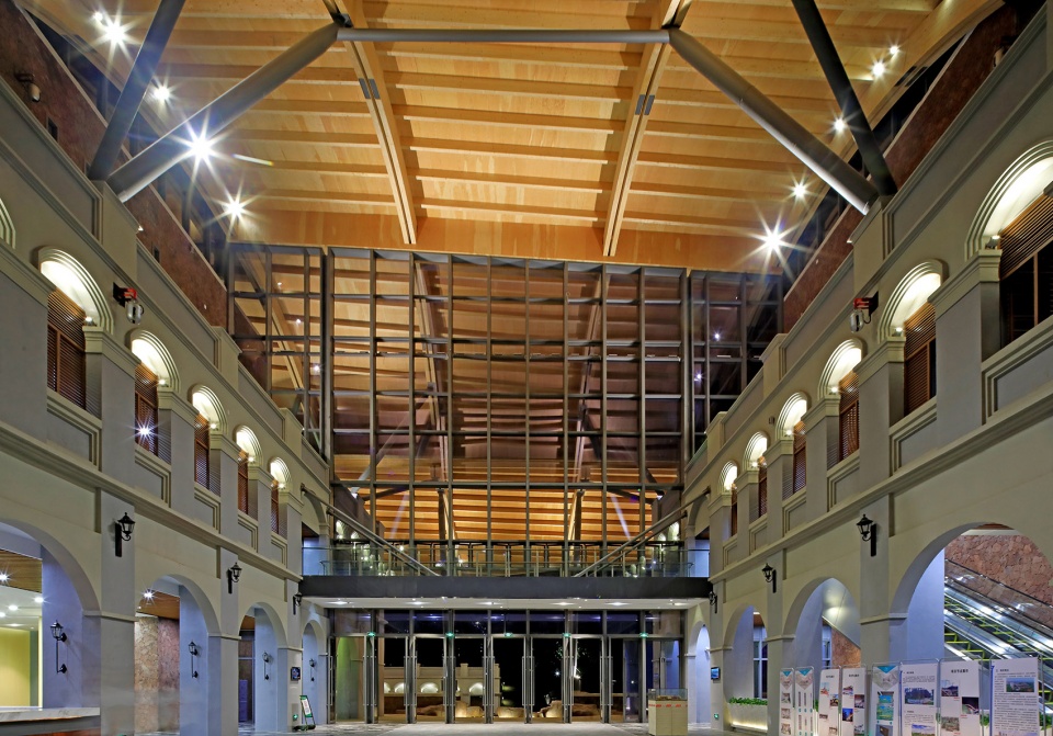 haikou citizen and tourist center land based rationalism