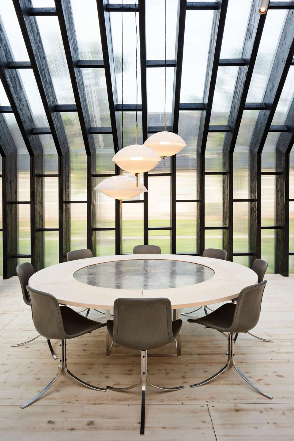 fritz hansen pavilion by henning larsen