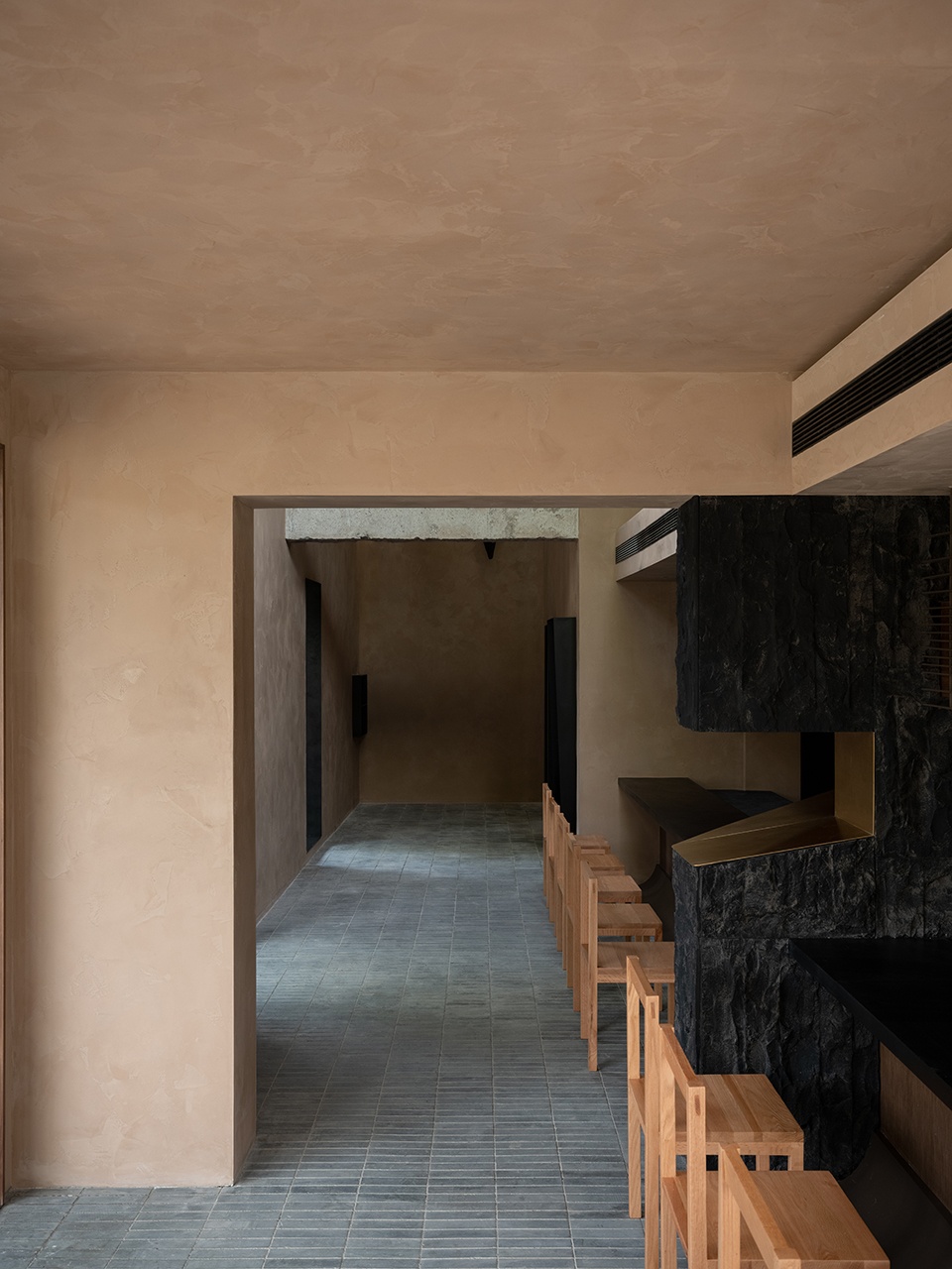 cumo tea house china by hangzhou mountain soil interior design co ltd