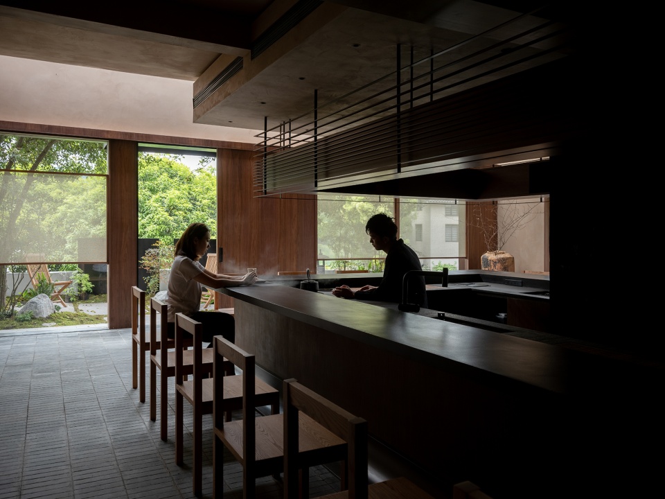 cumo tea house china by hangzhou mountain soil interior design co ltd