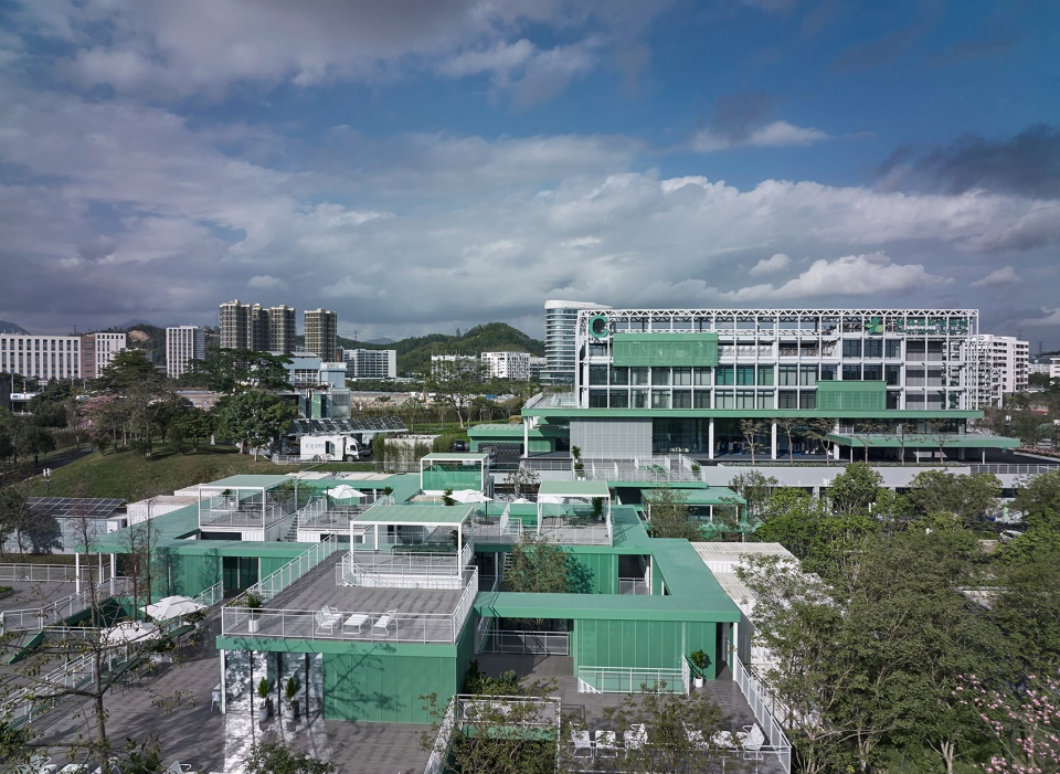upgrading of shenzhen international low carbon city convention and exhibition center by original design studio tjad