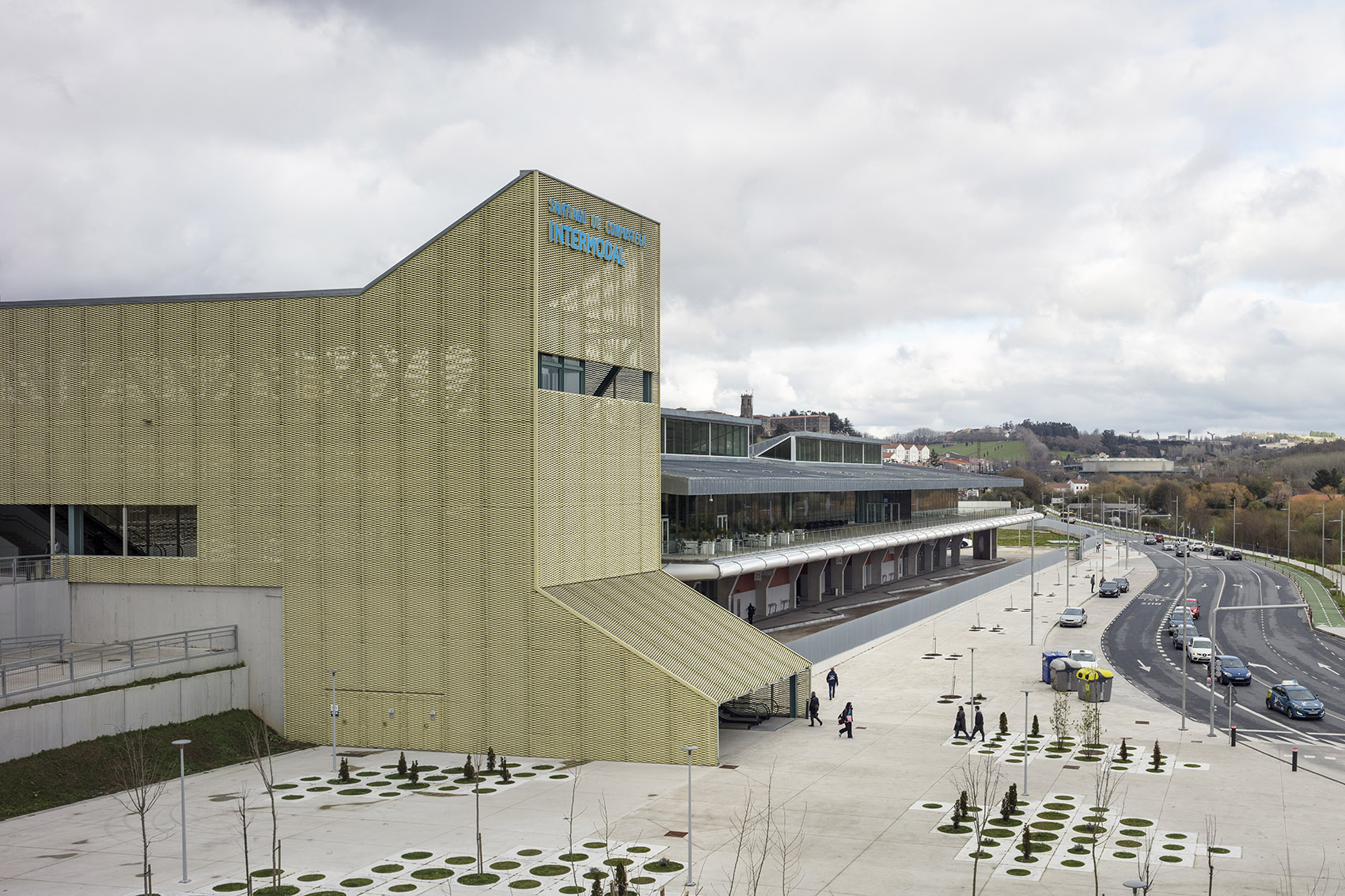 Bus Station integrated in the Santiago de Compostela Intermodal Station