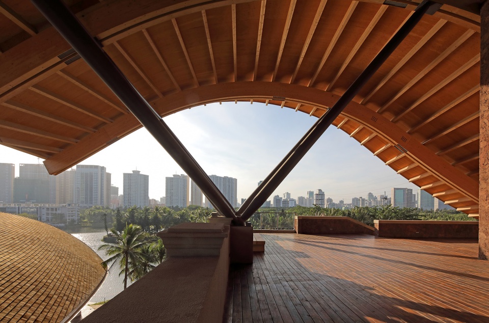 haikou citizen and tourist center land based rationalism