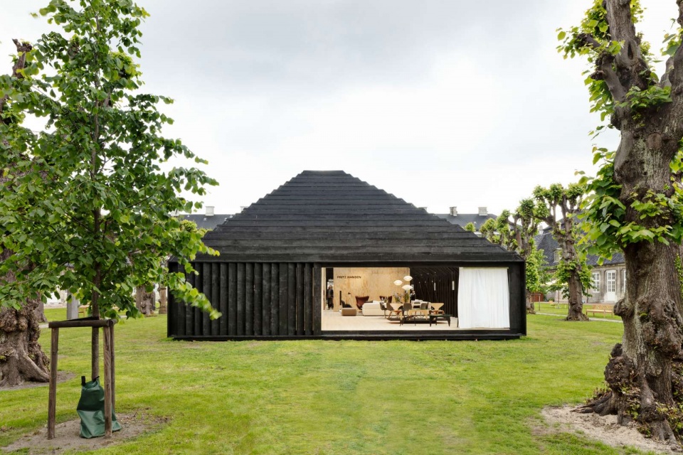 fritz hansen pavilion by henning larsen