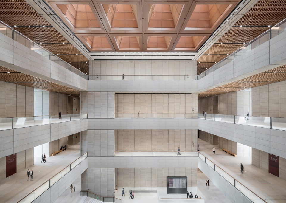chinese traditional culture museum in beijing by gmp