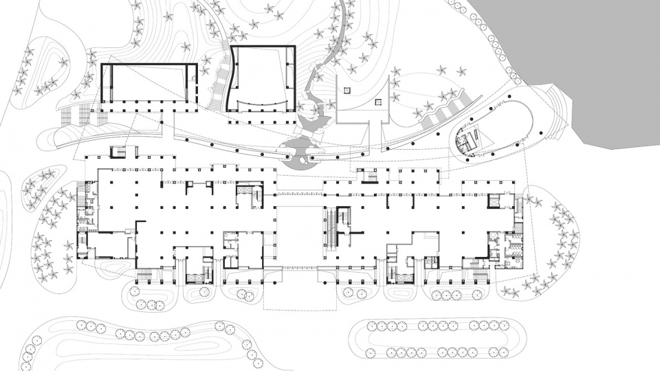 haikou citizen and tourist center land based rationalism
