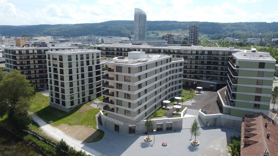 residential workshop and commercial complex in dubendorf by localarchitecture