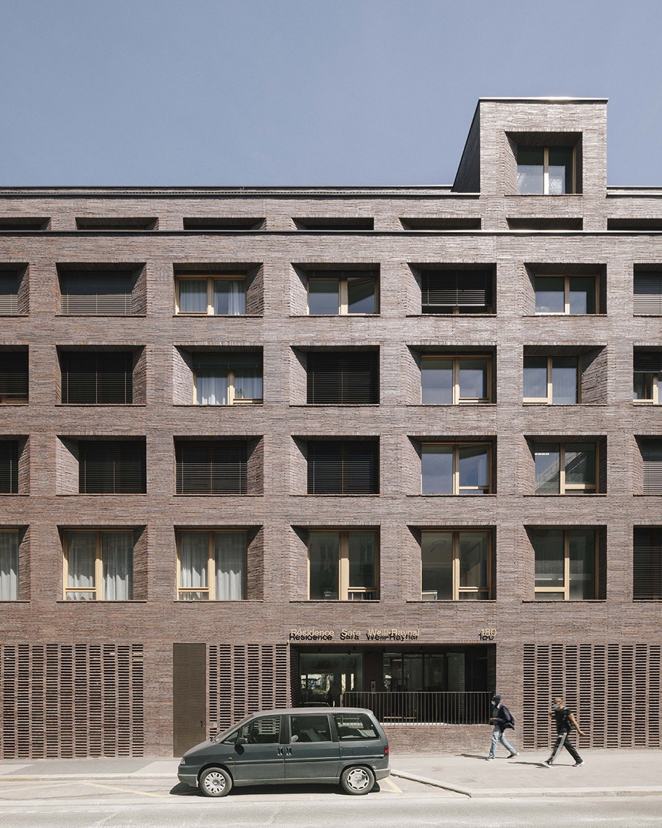 Restructuring and extension for Sara Weill Rayna nursing home by Avenier Cornejo Architectes
