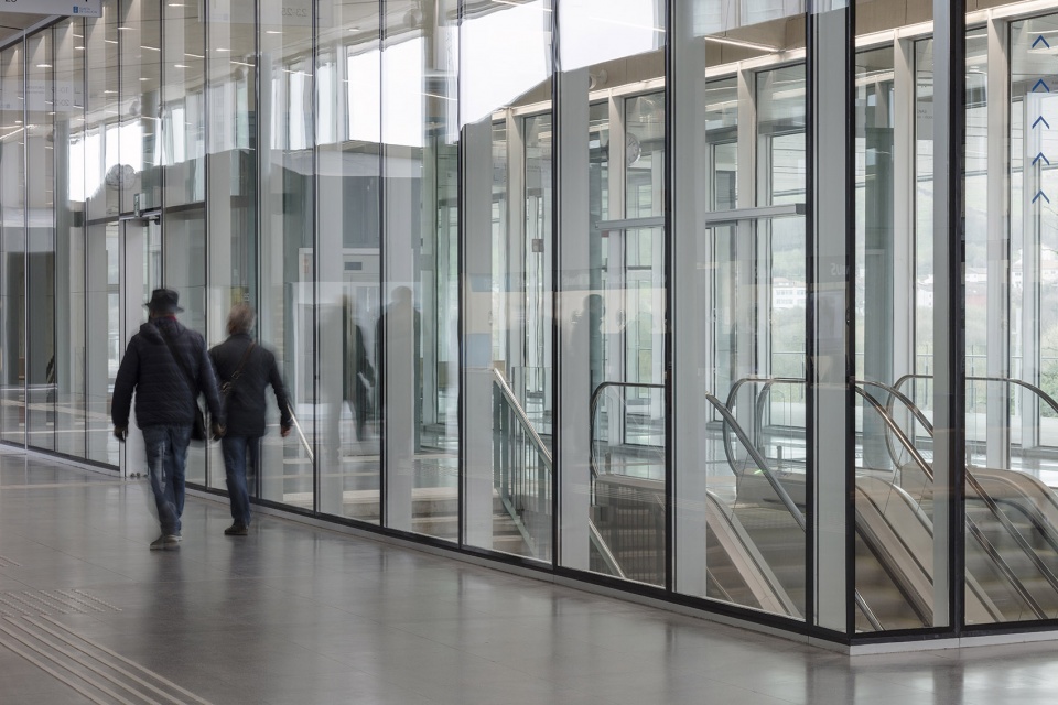 bus station integrated in the santiago de compostela intermodal station by idom