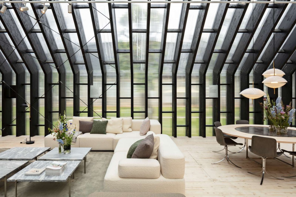 fritz hansen pavilion by henning larsen