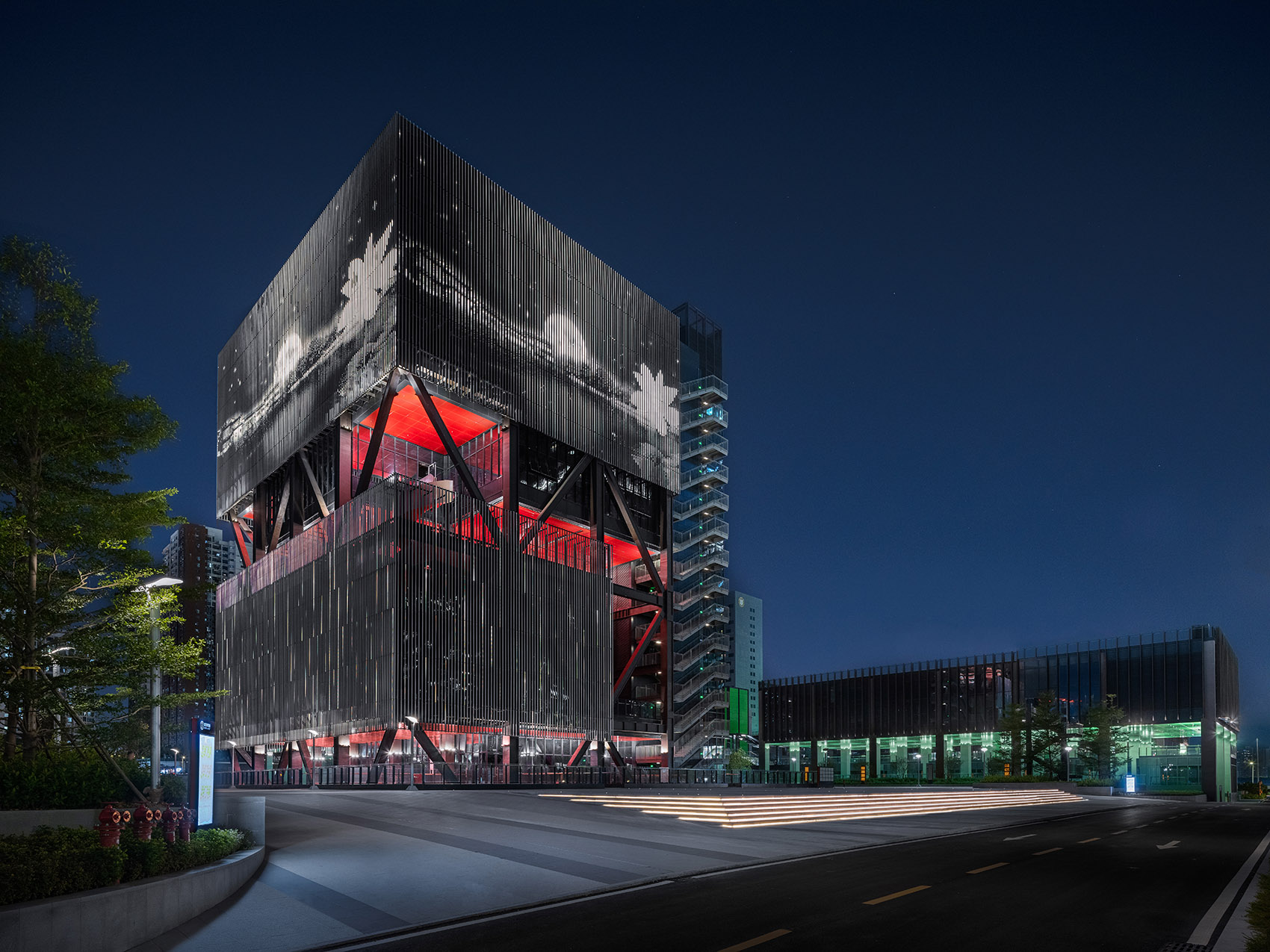 North Zone of Qianhai Shenzhen Hong Kong Youth Innovation and Entrepreneur Hub in Shenzhen by L A Design Group