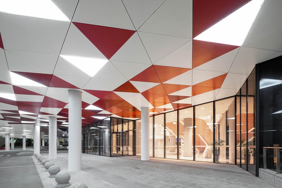 jinhua light cultural plaza china by ddb architects shanghai zhejiang province institute of architectural design and research