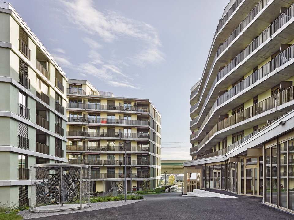 residential workshop and commercial complex in dubendorf by localarchitecture