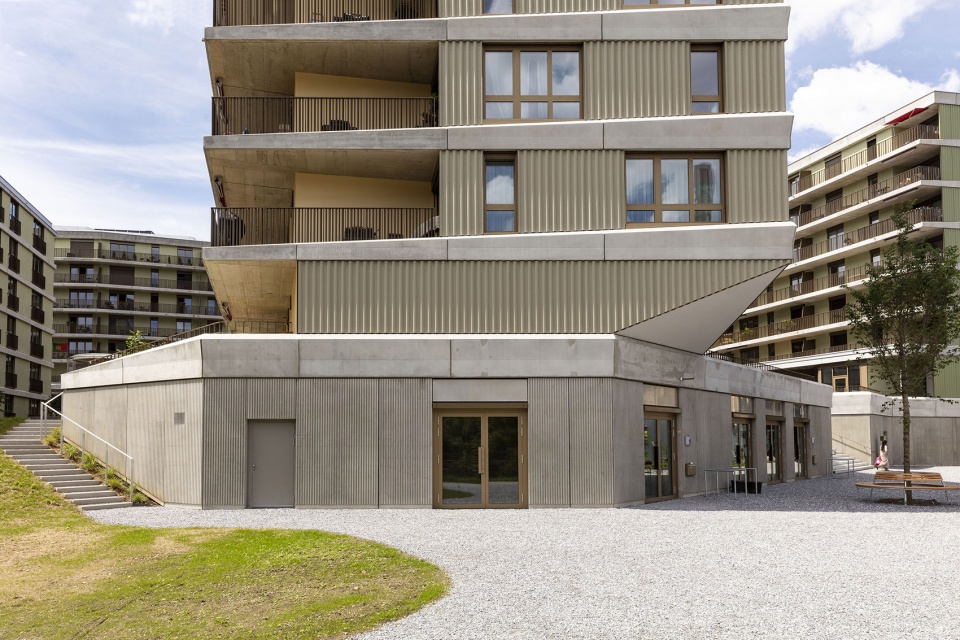 residential workshop and commercial complex in dubendorf by localarchitecture