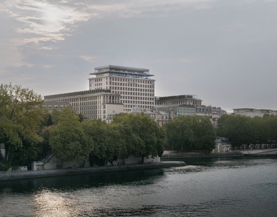 Morland Mixit Capitale Paris by David Chipperfield Architects Berlin Calq Architecture