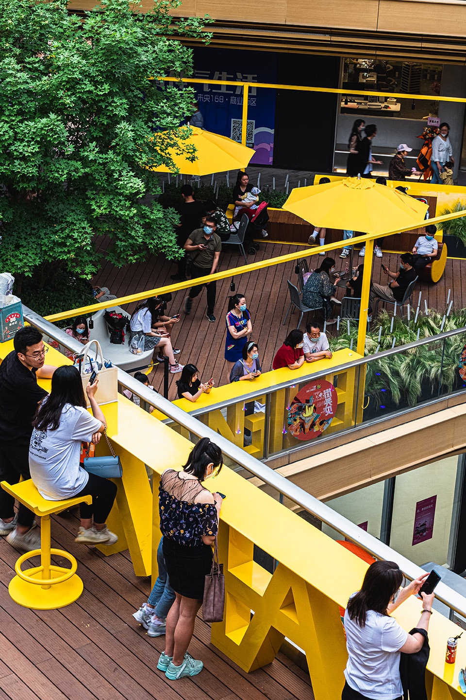 The Xi an We Young 168 Balcony Renovation Project China by Yzscape