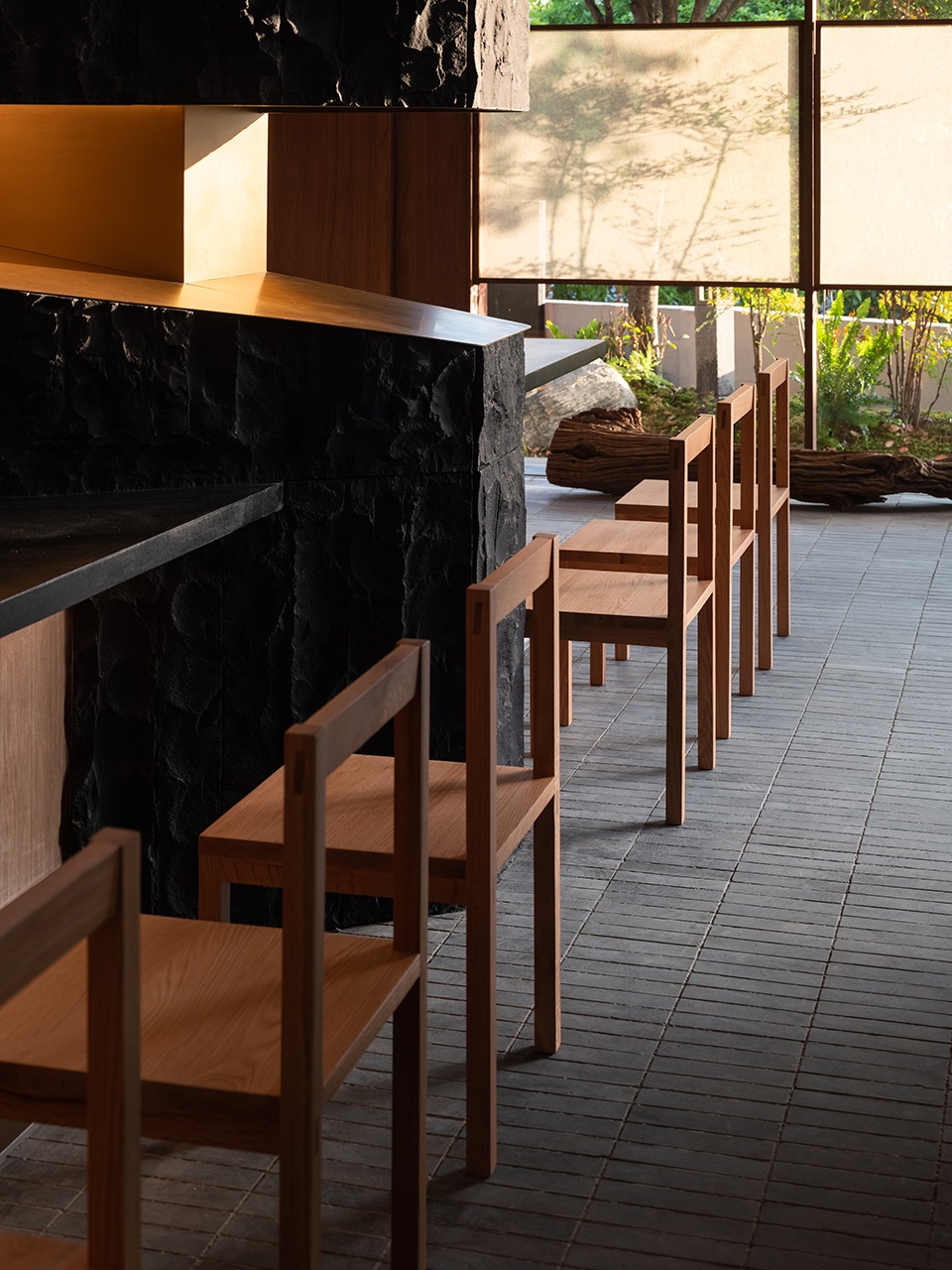 cumo tea house china by hangzhou mountain soil interior design co ltd