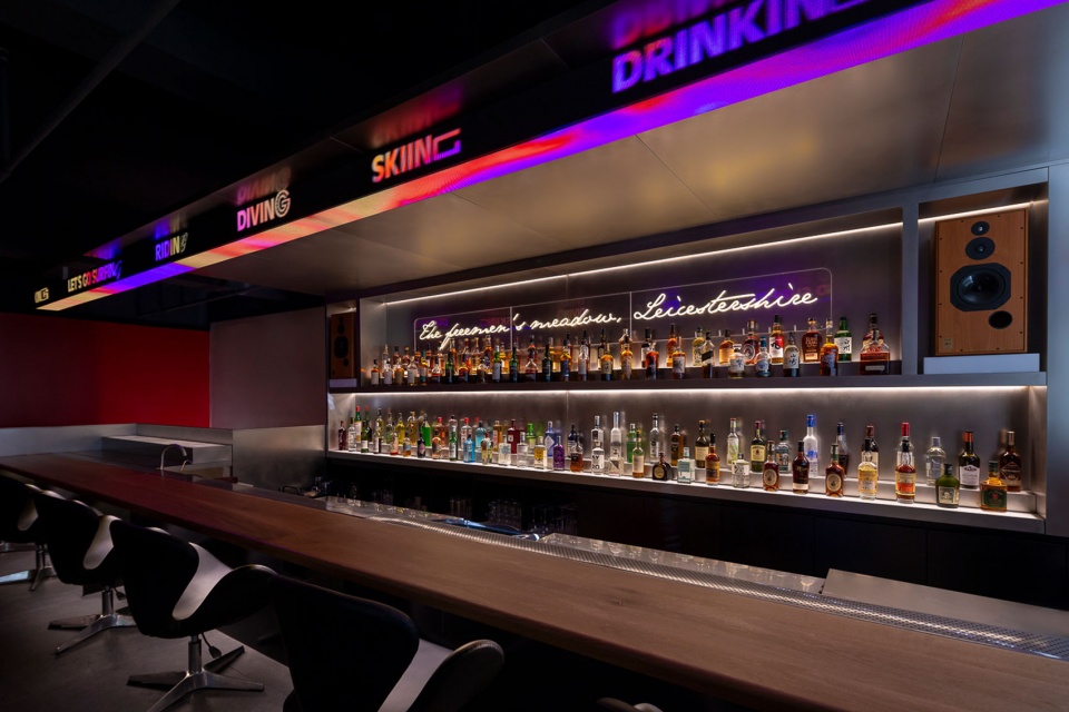 guts bar china by zuomodesign