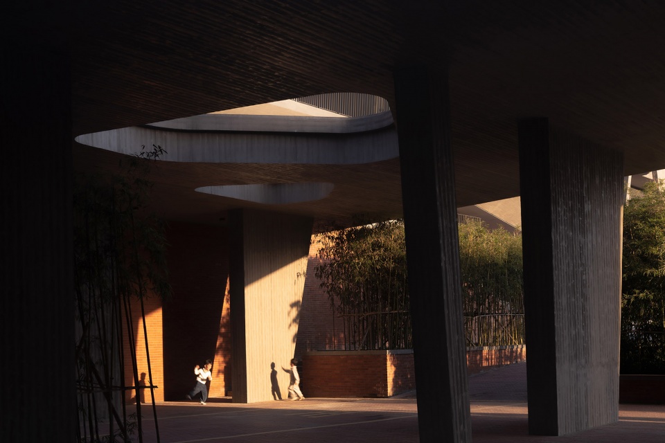 longyan workers cultural palace china by hhdesign