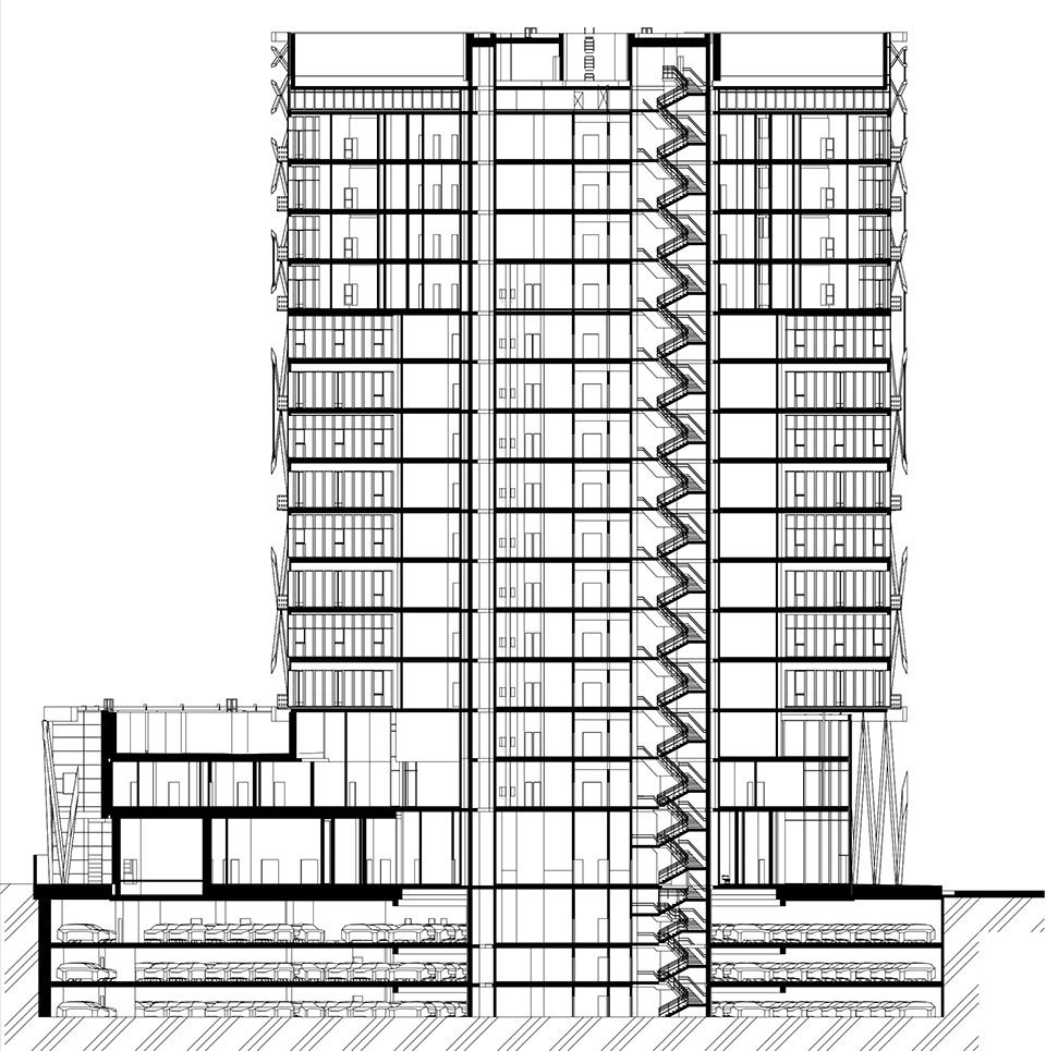 Zemelny Office Building by UNK