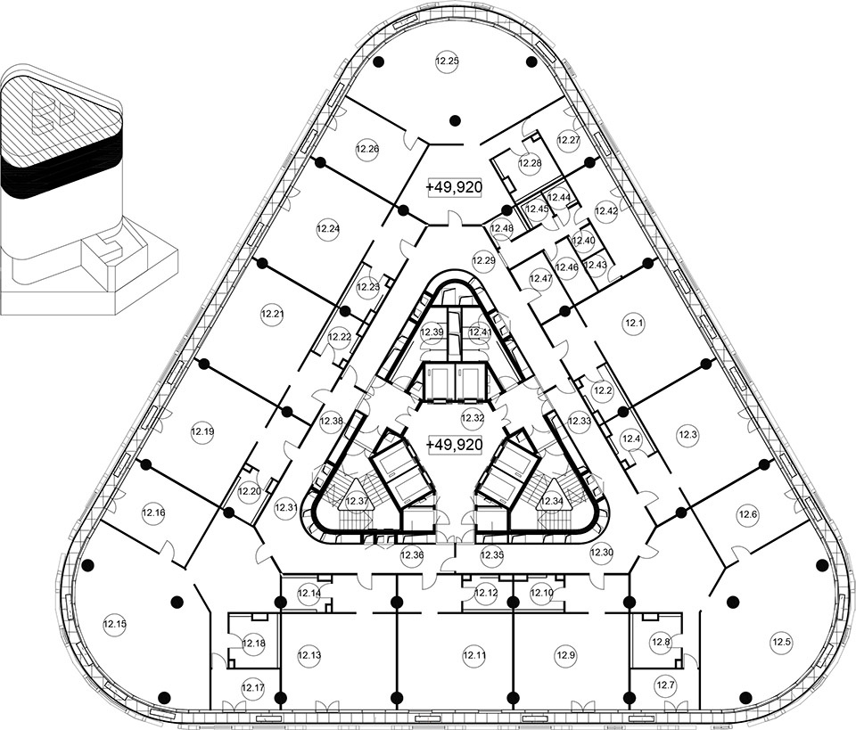 Zemelny Office Building by UNK