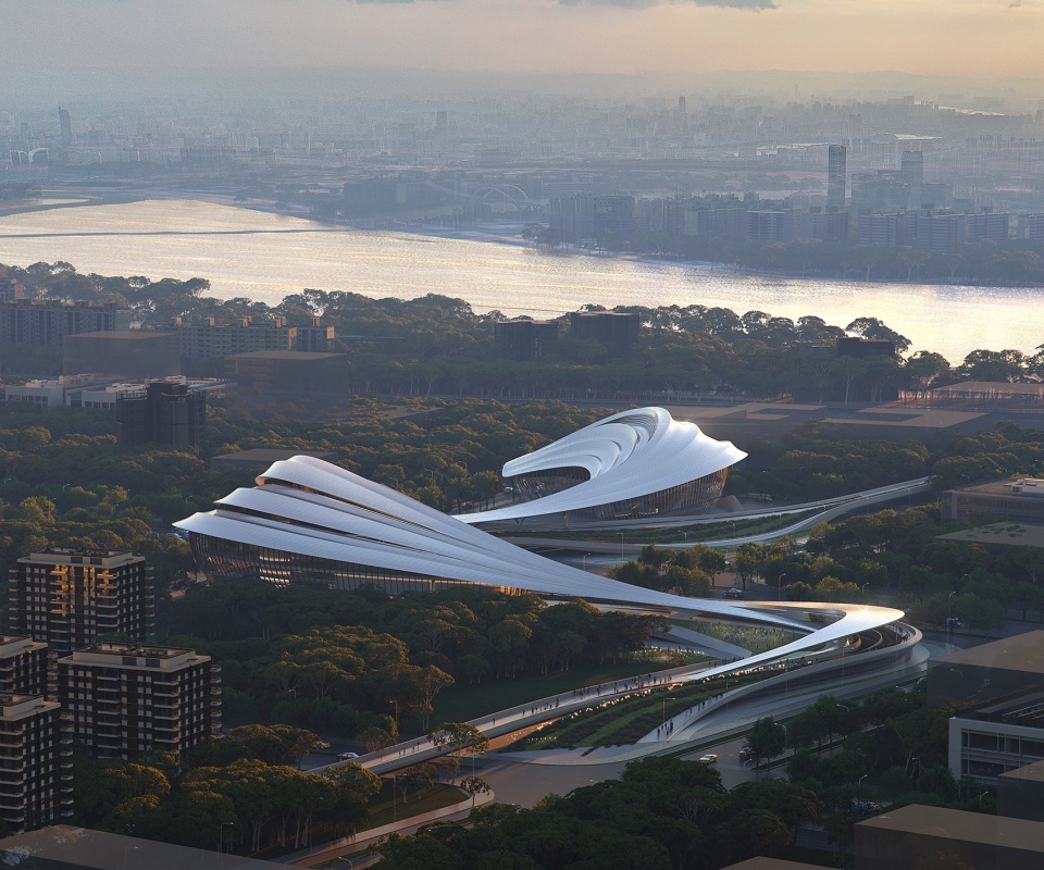ZHA to design Jinghe New City Culture & Art Centre in Shaanxi
