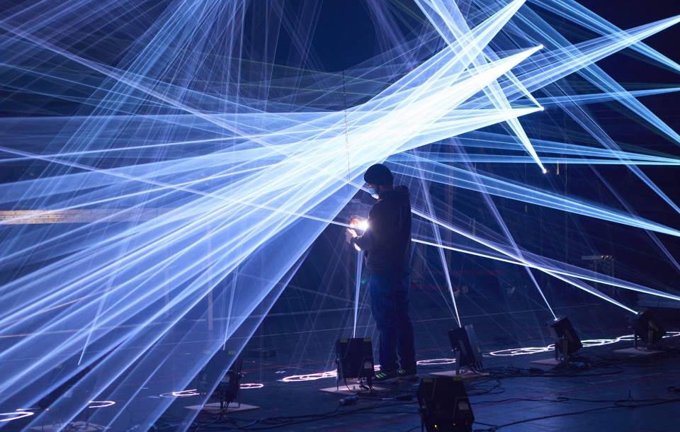 Scenography for Turandot in Geneva teamLab