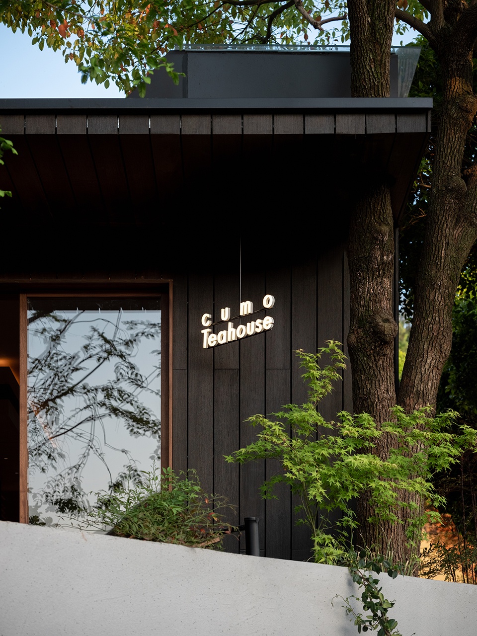 cumo tea house china by hangzhou mountain soil interior design co ltd