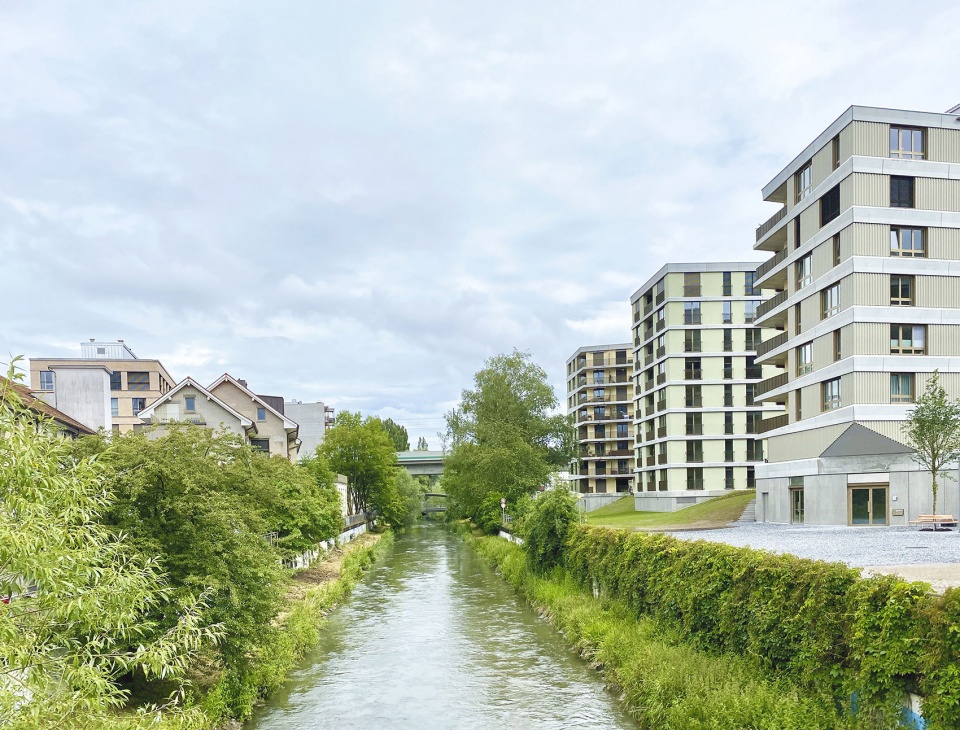 residential workshop and commercial complex in dubendorf by localarchitecture