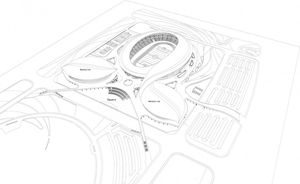 东西湖体育中心,武汉 / 中信设计 - 谷德设计网