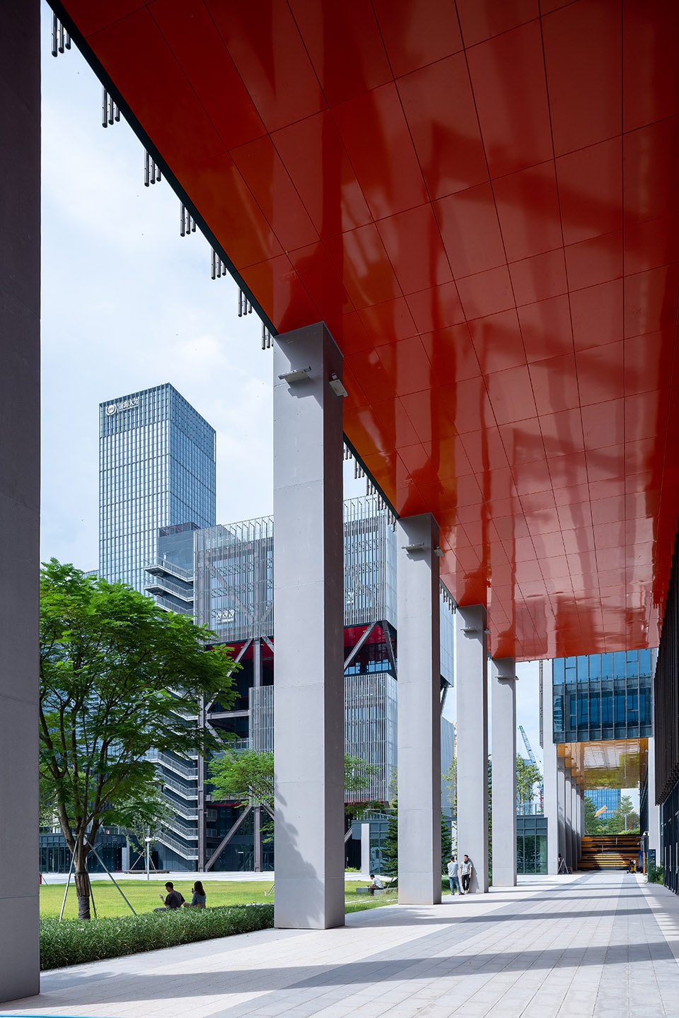North Zone of Qianhai Shenzhen Hong Kong Youth Innovation and Entrepreneur Hub in Shenzhen by L A Design Group